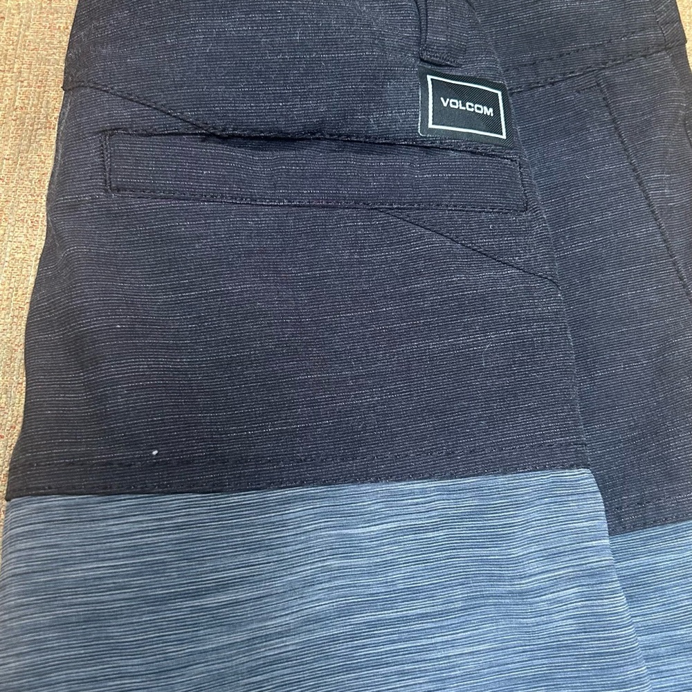 Volcom Charcoal and Black Shorts